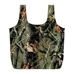 Realtree Camo Seamless Pattern Camo Hunting Full Print Recycle Bag (l) by Perong