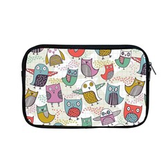 Owl Animal Bird Pattern Apple Macbook Pro 13  Zipper Case by Perong