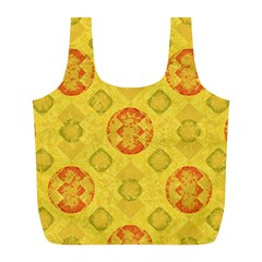 Art Pattern Design Background Full Print Recycle Bag (l) by Perong