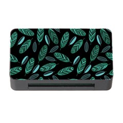 Leaves Pattern Abstract Blade Memory Card Reader With Cf by Salmanaz77