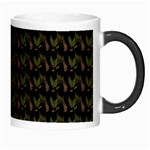 Fern Pattern 2 Black Morph Mug Right