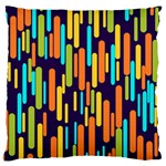 Illustration Abstract Line Standard Premium Plush Fleece Cushion Case (One Side) Front