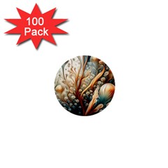 Undersea Dreams Saltwater Ocean 1  Mini Buttons (100 Pack)  by Apenda