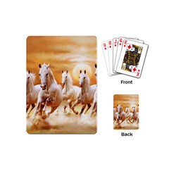 Seven Horses, Sun Playing Cards Single Design (mini) by kyorashop23