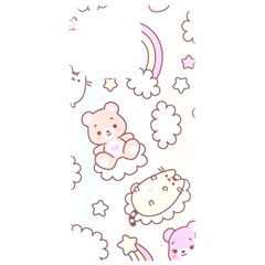 Usheen Carebears, Bears, Cat, Colorful, Cute, Pastel, Pattern Iphone 15 Pro Max Black Uv Print Pc Hardshell Case by kyorashop23