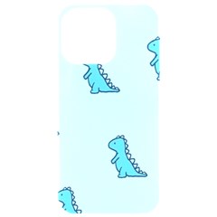 Dinosaur , Cute, Pastel, Iphone 15 Pro Max Black Uv Print Pc Hardshell Case by kyorashop23