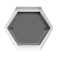 Plain Black Black Hexagon Wood Jewelry Box by kyorashop23