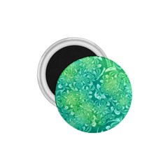 Retro Flower Pattern Design Batik 1 75  Magnets by Posterlux