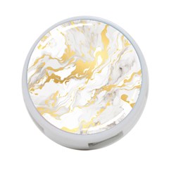 Marble Pattern 4-port Usb Hub (one Side) by Posterlux