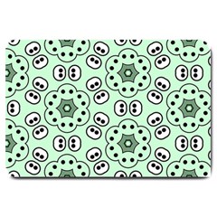 Texture Dots Pattern Large Doormat by anzea
