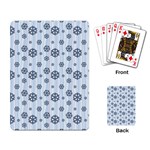 Snowflakes Winter Christmas Playing Cards Single Design (Rectangle) Back