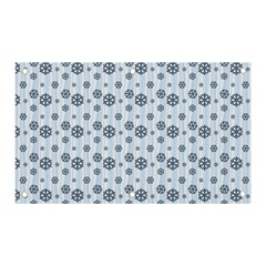 Snowflakes Winter Christmas Banner And Sign 5  X 3  by anzea