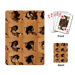Carton, Brown Playing Cards Single Design (rectangle) by kyorashop23
