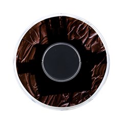 Chocolate Texture, Dark Chocolate Background On-the-go Memory Card Reader by kyorashop23