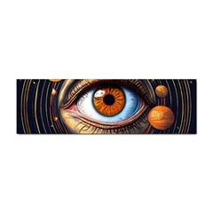 Eye Of The Universe (ai) Sticker Bumper (10 Pack) by dflcprintsclothing
