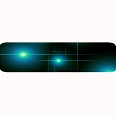 Light Shining Lighting Blue Night Large Bar Mat by anzea