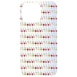 Wine Glass Pattern iPhone 15 Pro Max Black UV Print PC Hardshell Case Front