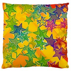 Star Homepage Abstract Standard Premium Plush Fleece Cushion Case (one Side) by anzea