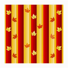 Autumn Fall Leaves Vertical Medium Glasses Cloth by anzea