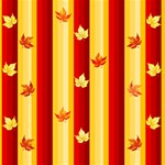 Autumn Fall Leaves Vertical Play Mat (Square) Front