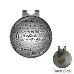 Math Formula Hat Clips With Golf Markers by Bedest
