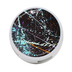 Abstract Colorful Texture 4-port Usb Hub (one Side) by Bedest