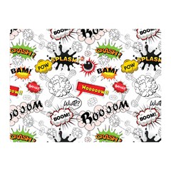 Pattern Seamless Texture Cartoon Two Sides Premium Plush Fleece Blanket (mini) by Bedest