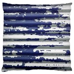 Metallic Rhythm Print Standard Premium Plush Fleece Cushion Case (One Side) Front