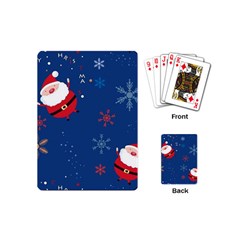 Feliz Natal, Santa, Merry Christmas Playing Cards Single Design (mini) by kyorashop23