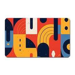 Abstract Pattern Design Magnet (rectangular) by Salmanaz77