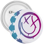 Blink 182 logo 3  Buttons Front