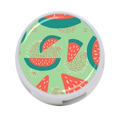 Watermelon Dots Summer Pattern 4-port Usb Hub (one Side) by Bedest