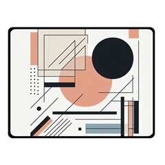 Abstract Architecture Two Sides Fleece Blanket (small) by Bedest