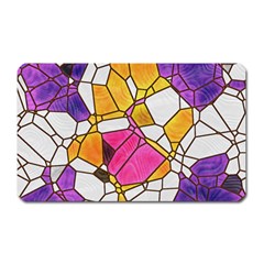 Architecture Glass Abstract Pattern Magnet (rectangular) by Bedest