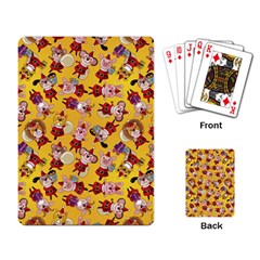 Cartoon Xmas Characters Pattern Playing Cards Single Design (rectangle) by kyorashop23