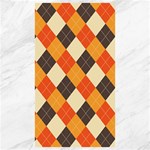 Halloween Argyle Pattern  Canvas 40  x 72  39.28 x69.23  Canvas - 1