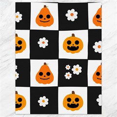 Seamless Halloween Pattern With Smiling Pumpkin 20240926 161714 0000 Canvas 18  X 24  by Safari