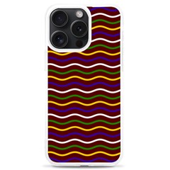 Multicolor Wave Pattern Iphone 15 Pro Max Tpu Uv Print Case by ytdream