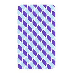 White Blue Pattern Memory Card Reader (rectangular) by ytdream