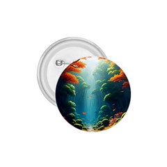 Autumn Trees Nature 1 75  Buttons by Bedest