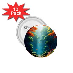 Autumn Trees Nature 1 75  Buttons (10 Pack) by Bedest