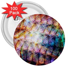 Cosmic Owls Pattern 3  Buttons (100 Pack)  by ExtraAwesomeSauce
