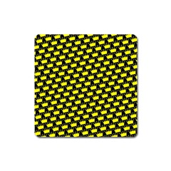 Royalty Inspired Crown Pattern Square Magnet by ExtraAwesomeSauce
