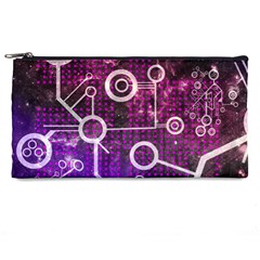 Cosmic Network Geometric Art Pencil Case by ExtraAwesomeSauce