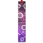 Cosmic Network Geometric Art Large Book Marks Front