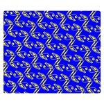 Eye of Horus Pattern Premium Plush Fleece Blanket (Small) 50 x40  Blanket Front