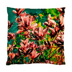 Abstract Floral Artwork Standard Cushion Case (one Side) by ExtraAwesomeSauce