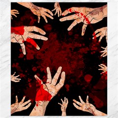 Horror Themed Bloody Hands Canvas 8  X 10  by ExtraAwesomeSauce