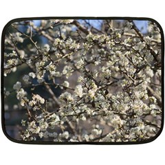 Pear Tree In Full Bloom Two Sides Fleece Blanket (mini) by ExtraAwesomeSauce
