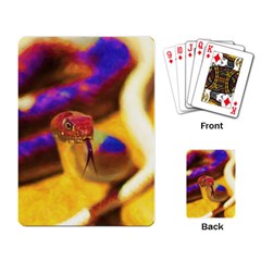 Vibrant Forked-tongue Snake Art Playing Cards Single Design (rectangle) by ExtraAwesomeSauce